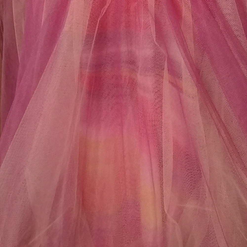 Jeweled Bodice Pastel Prom Dress with Corset Back - Picture 7 of 7